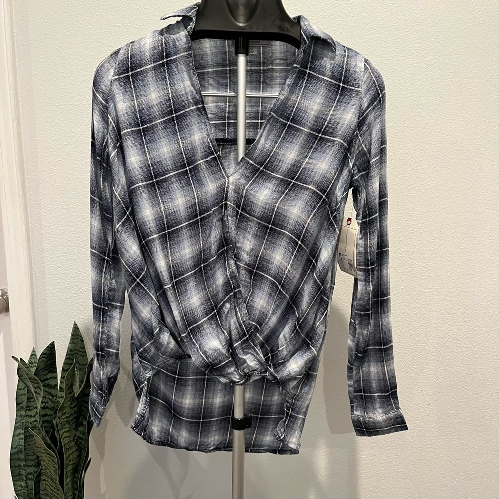 Plaid Women Top